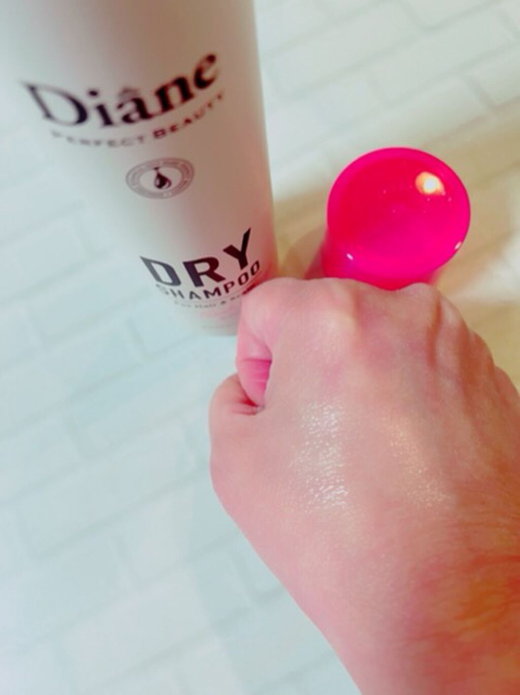 パーフェクトビューティー ドライシャンプー フレッシュマンゴー&ムスクの香り/ダイアン/ドライシャンプーを使ったクチコミ(3枚目)