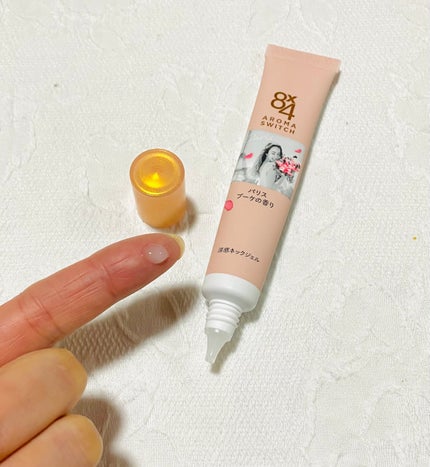 8x4 アロマスイッチ 涼感ネックジェル パリスブーケの香り/8x4/デオドラント・制汗剤を使ったクチコミ(2枚目)