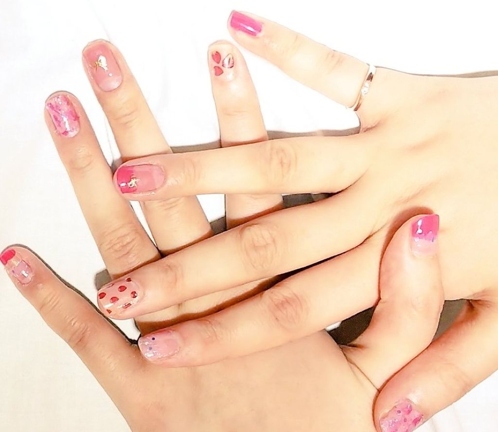 ネイルファンデーション/パラドゥ/マニキュアを使ったクチコミ(4枚目)