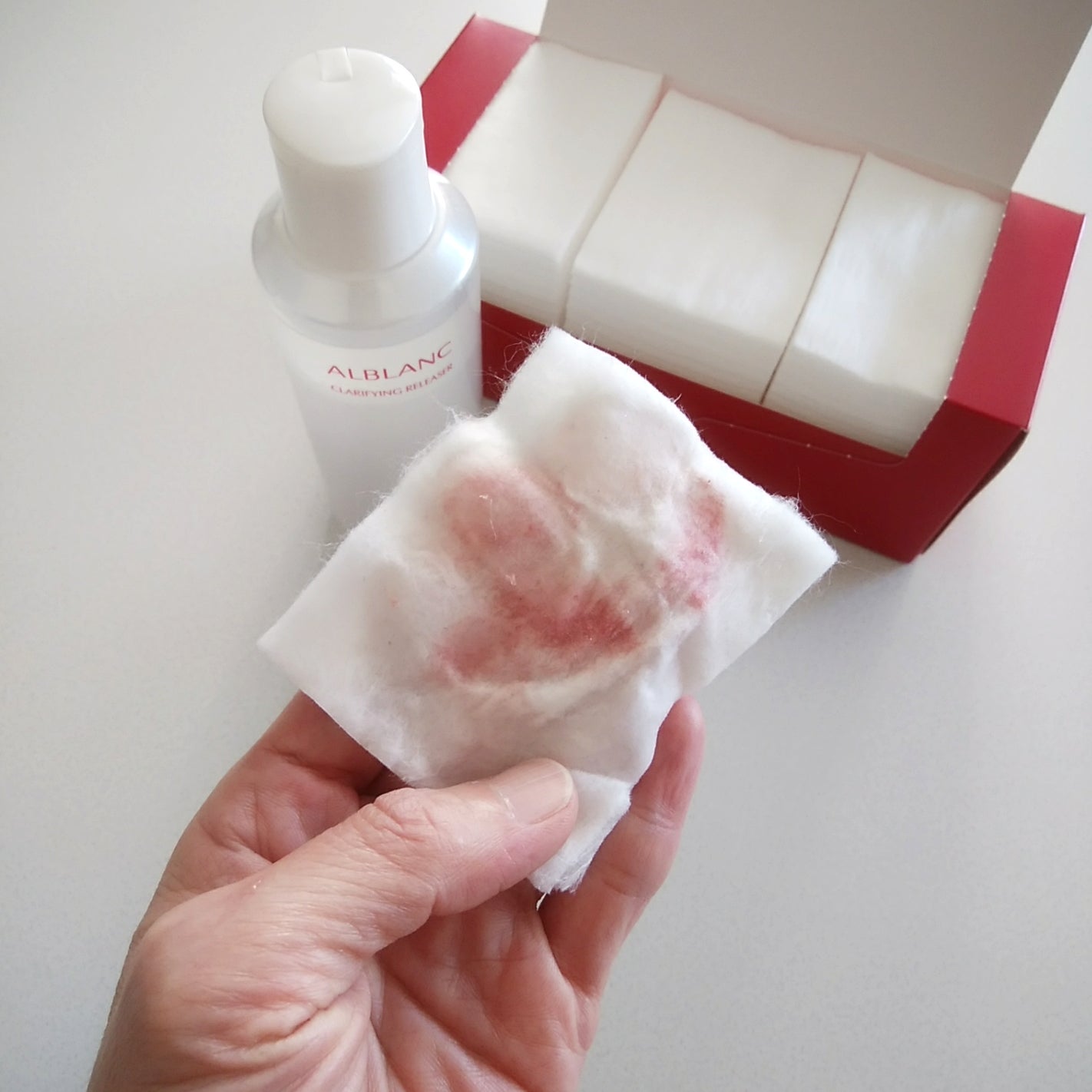 クラリファイイング リリーサー/ALBLANC/クレンジングウォーターを使ったクチコミ(3枚目)