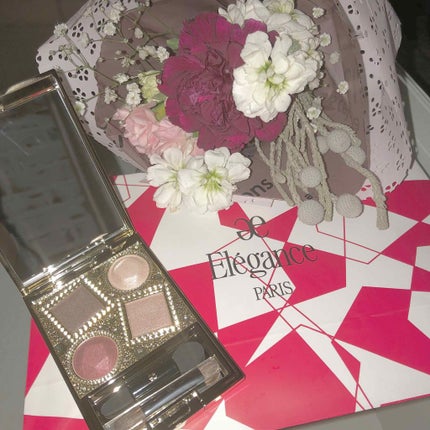 エレガンス ヌーヴェル アイズ/Elégance/アイシャドウパレットを使ったクチコミ(1枚目)
