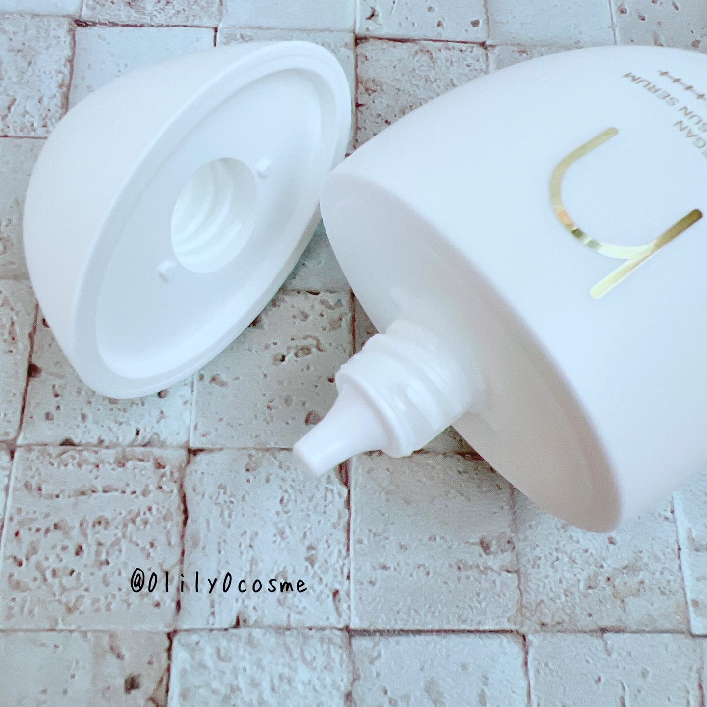 ヴィーガンアクアグロウサンセラム/HAMEL/日焼け止めローションを使ったクチコミ（3枚目）