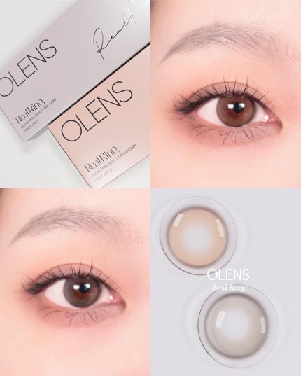 Real Ring 1day/OLENS/ワンデー(1DAY)カラコンを使ったクチコミ(1枚目)