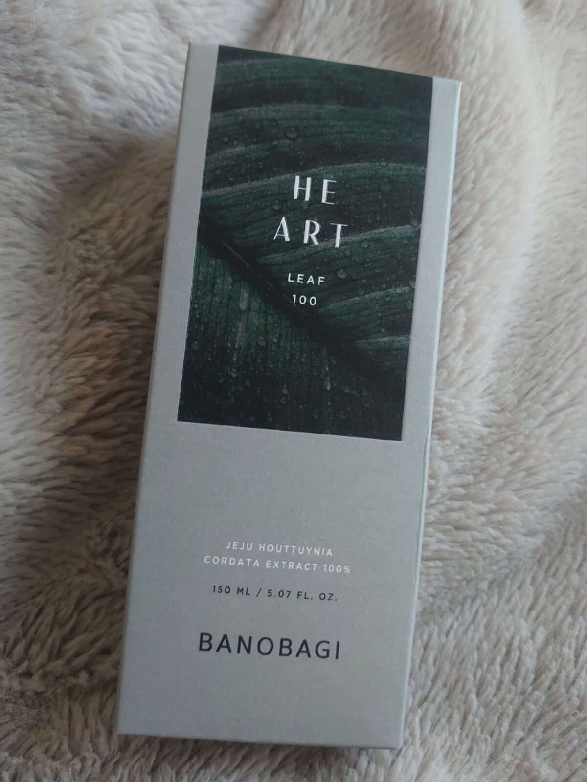  ハートリーフ100エッセンス/BANOBAGI/化粧水を使ったクチコミ（2枚目）