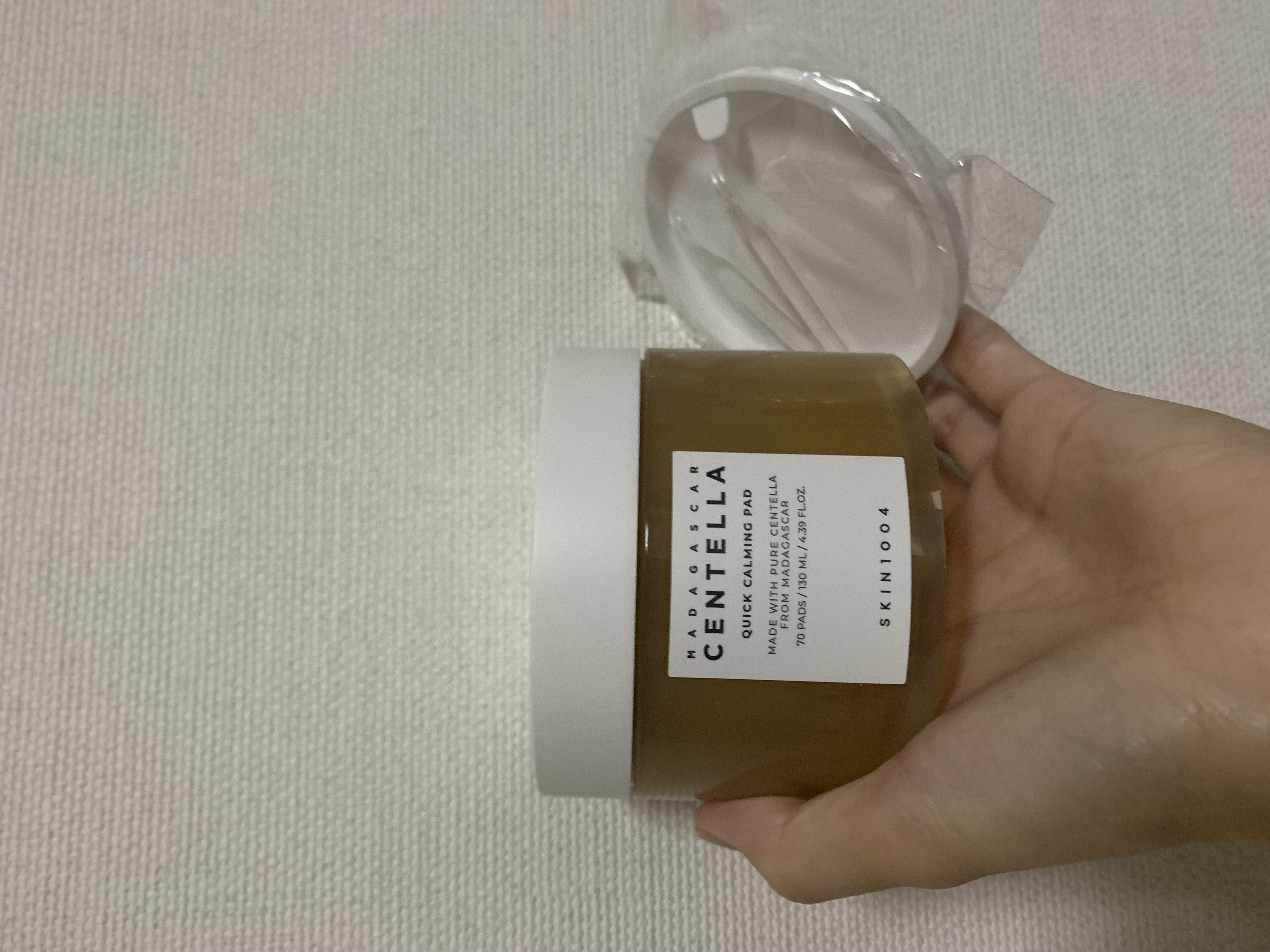 センテラ クイックカーミングパッド/SKIN1004/トナーパッドを使ったクチコミ（1枚目）