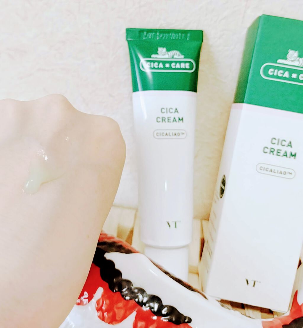 CICA クリーム/VT/フェイスクリームを使ったクチコミ(1枚目)