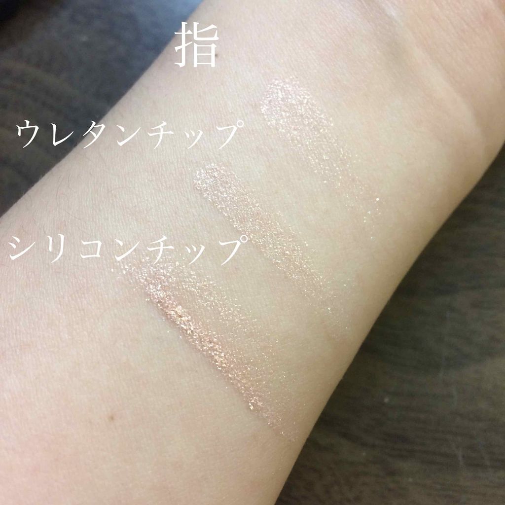 メイクアップブラシ シリコンミニチップ(ダブル)/コージー/メイクブラシを使ったクチコミ(2枚目)