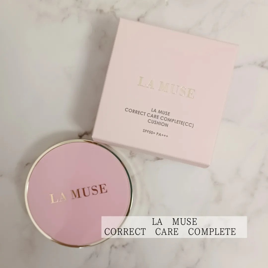 CORRECT CARE COMPLETE CC CUSHION/ラミューズ/クッションファンデーションを使ったクチコミ(1枚目)