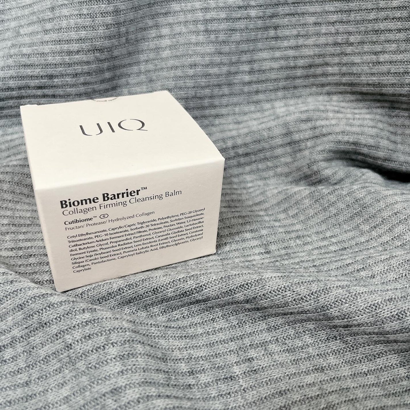 バイオームバリアコラーゲンファーミングクレンジングバーム/UIQ/クレンジングバームを使ったクチコミ(5枚目)