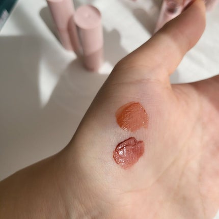 アンドバイロムアンド グラッシーボムティント/&nd by rom&nd/リップティントを使ったクチコミ(6枚目)