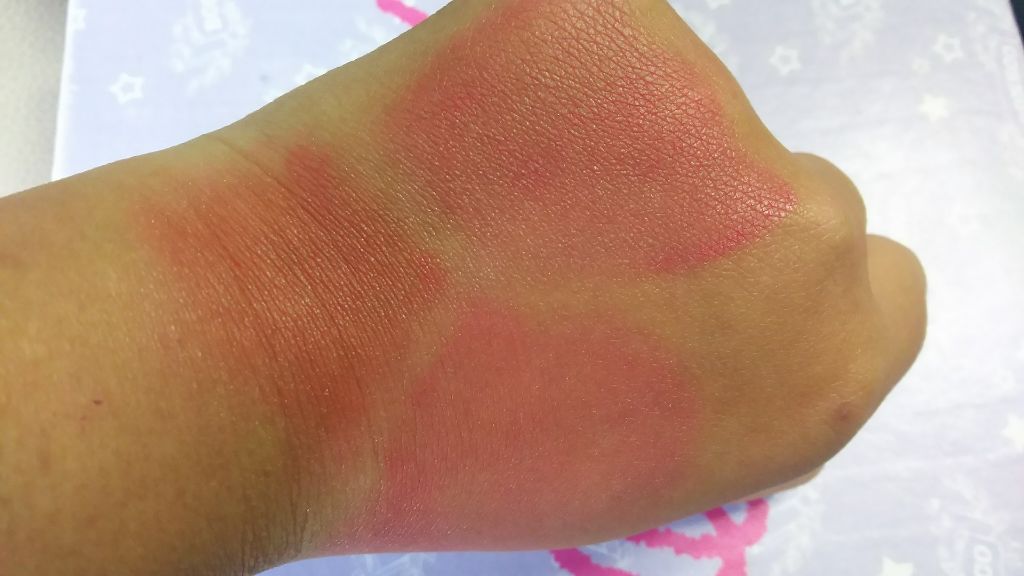 スフレチーク Souffle/DAISO/ジェル・クリームチークを使ったクチコミ（3枚目）