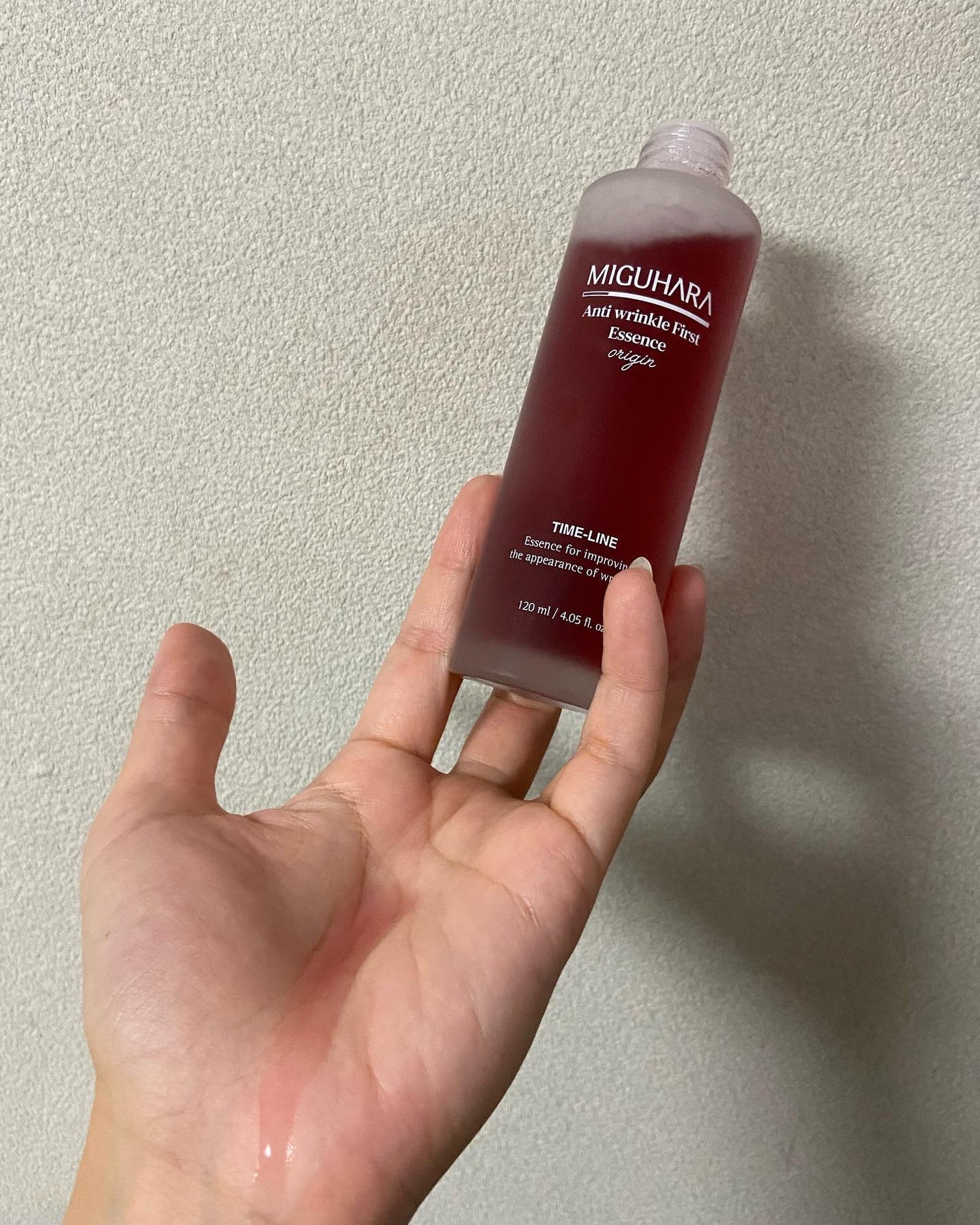 アンチリンクルファーストエッセンスオリジン/MIGUHARA/化粧水を使ったクチコミ(5枚目)