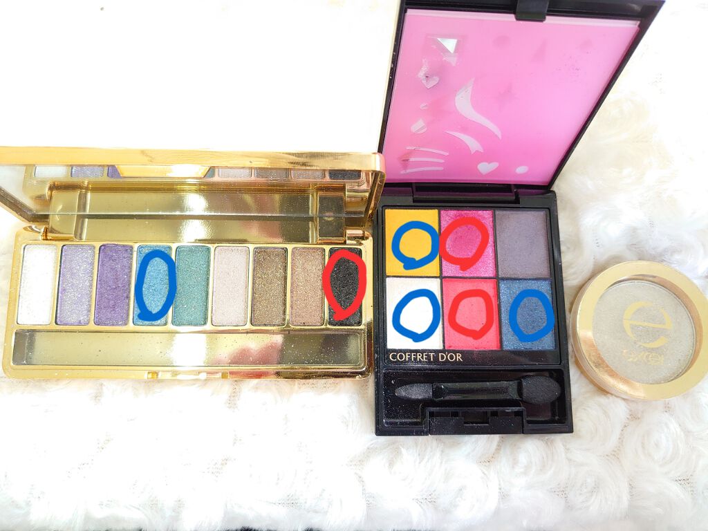 シャイニーシャドウ N/excel/単色アイシャドウを使ったクチコミ(2枚目)