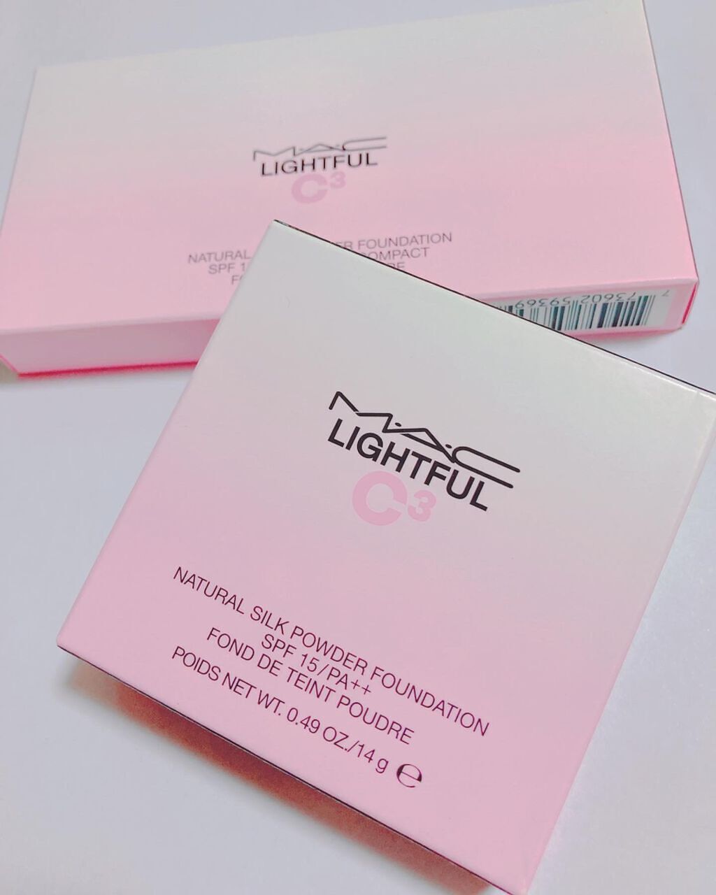 ライトフル C3 ナチュラル シルク パウダーファンデーション/M・A・C/パウダーファンデーションを使ったクチコミ(2枚目)