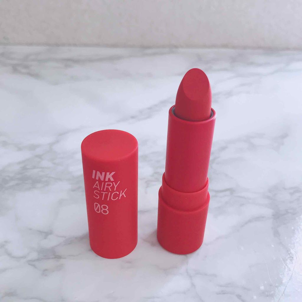 インク エアリー ベルベット スティック/PERIPERA/口紅を使ったクチコミ（1枚目）