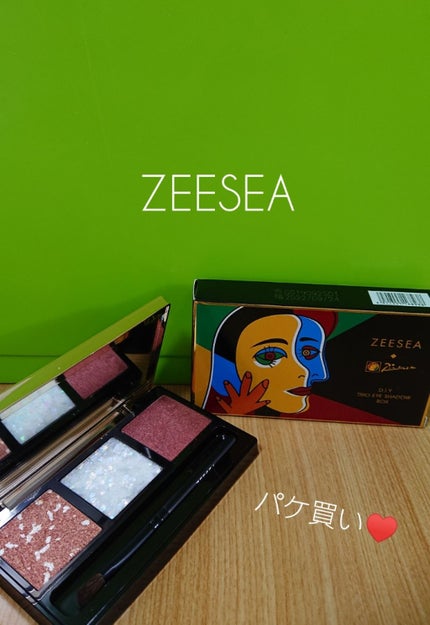 ZEESEA ×PICASSO COLOREYESHADOW/ZEESEA/アイシャドウパレットを使ったクチコミ(1枚目)