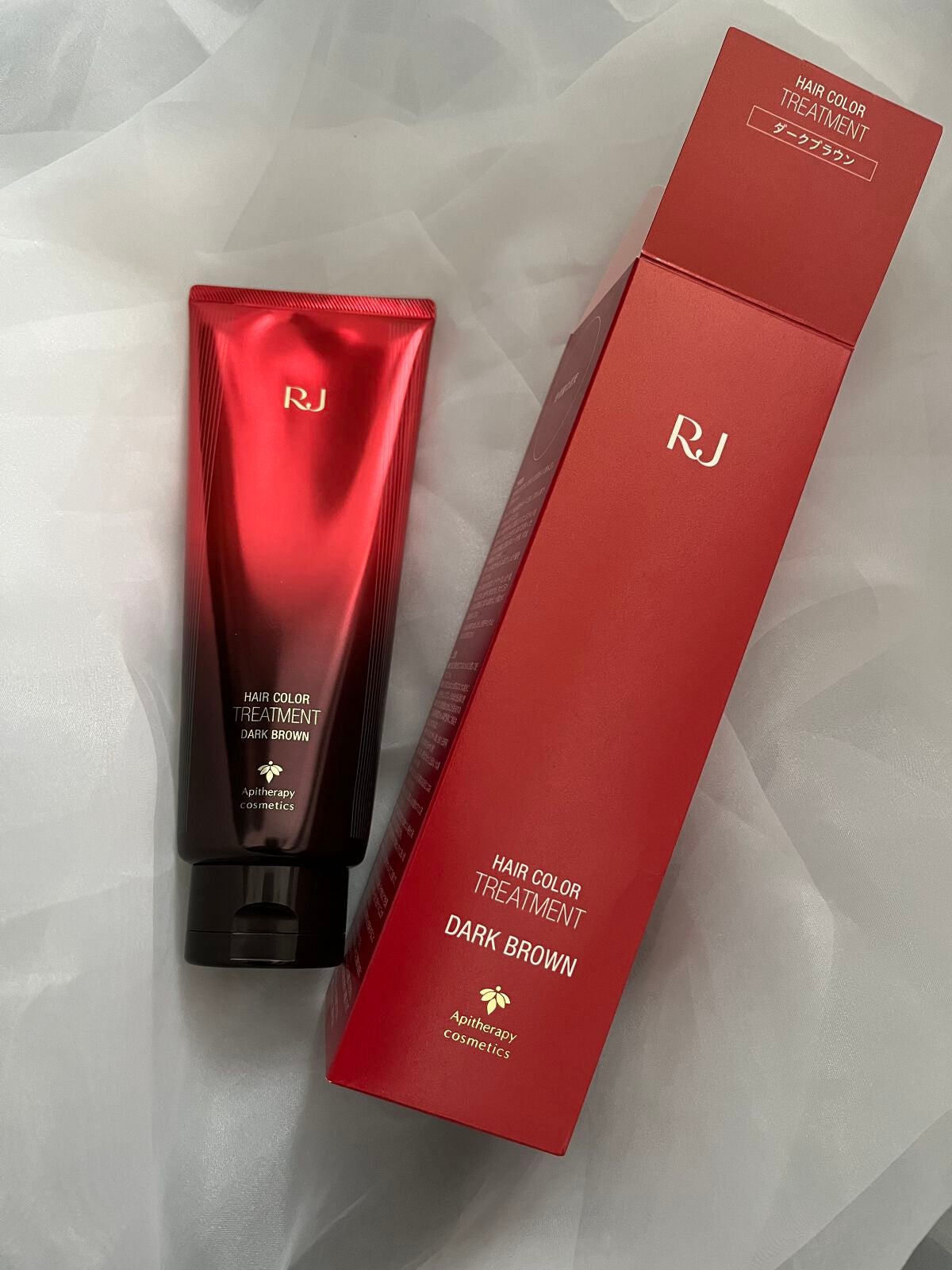 RJヘアカラートリートメント/アピセラピーコスメティクス/洗い流すヘアトリートメントを使ったクチコミ(1枚目)