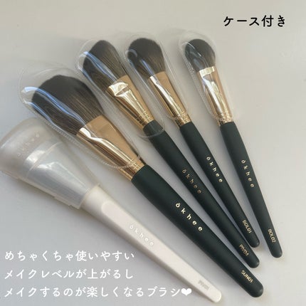 okhee 白玉ファンデーションブラシ/SOOA DOR/メイクブラシを使ったクチコミ(10枚目)