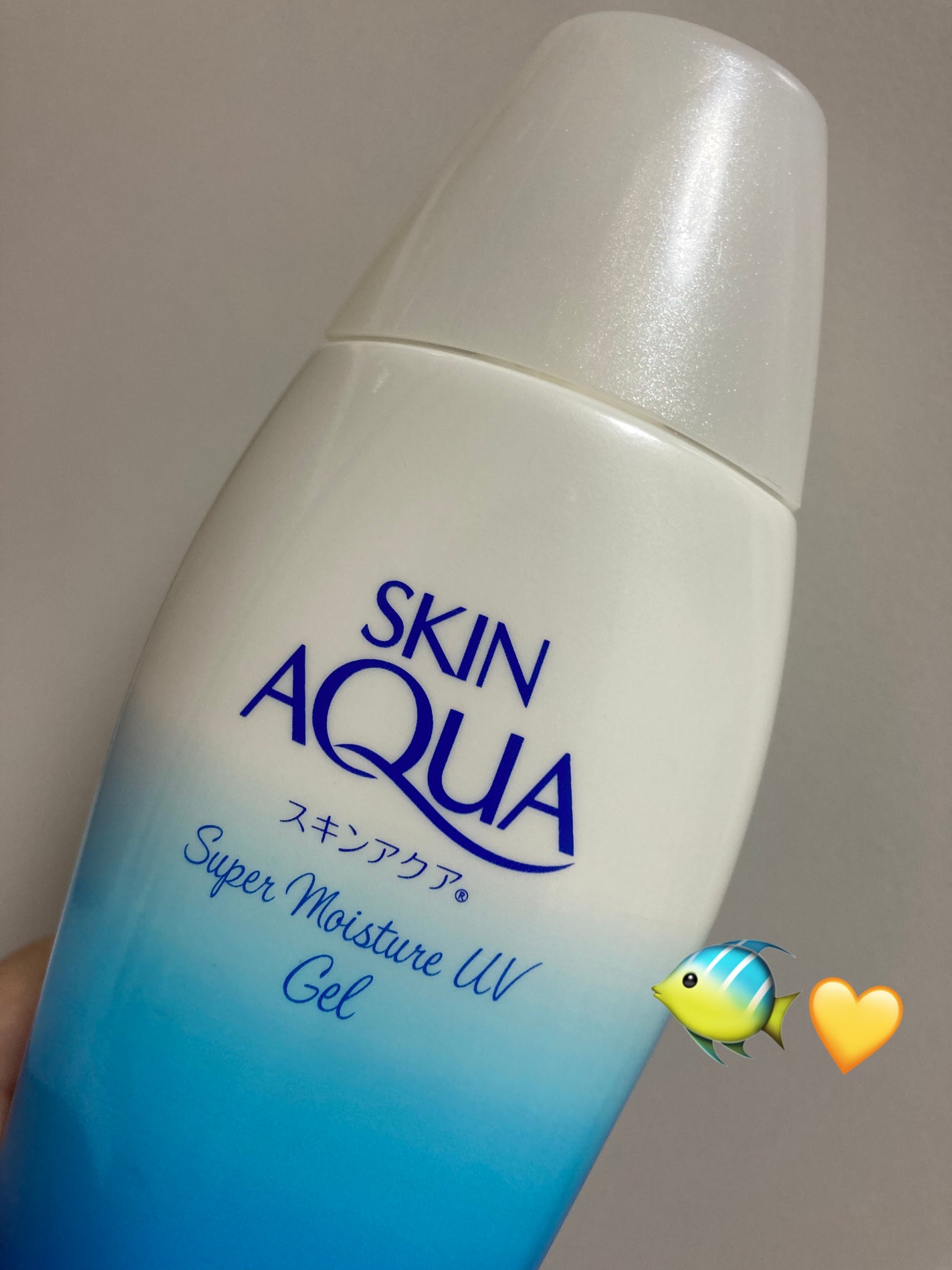 スキンアクア スーパーモイスチャージェル/スキンアクア/日焼け止めジェルを使ったクチコミ(1枚目)