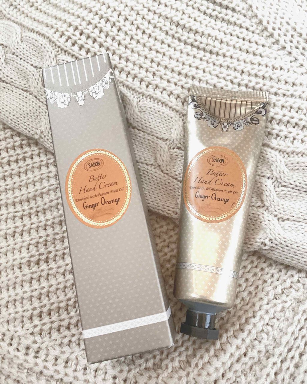 バターハンドクリーム  ジンジャー・オレンジ/SABON/ハンドクリームを使ったクチコミ（1枚目）