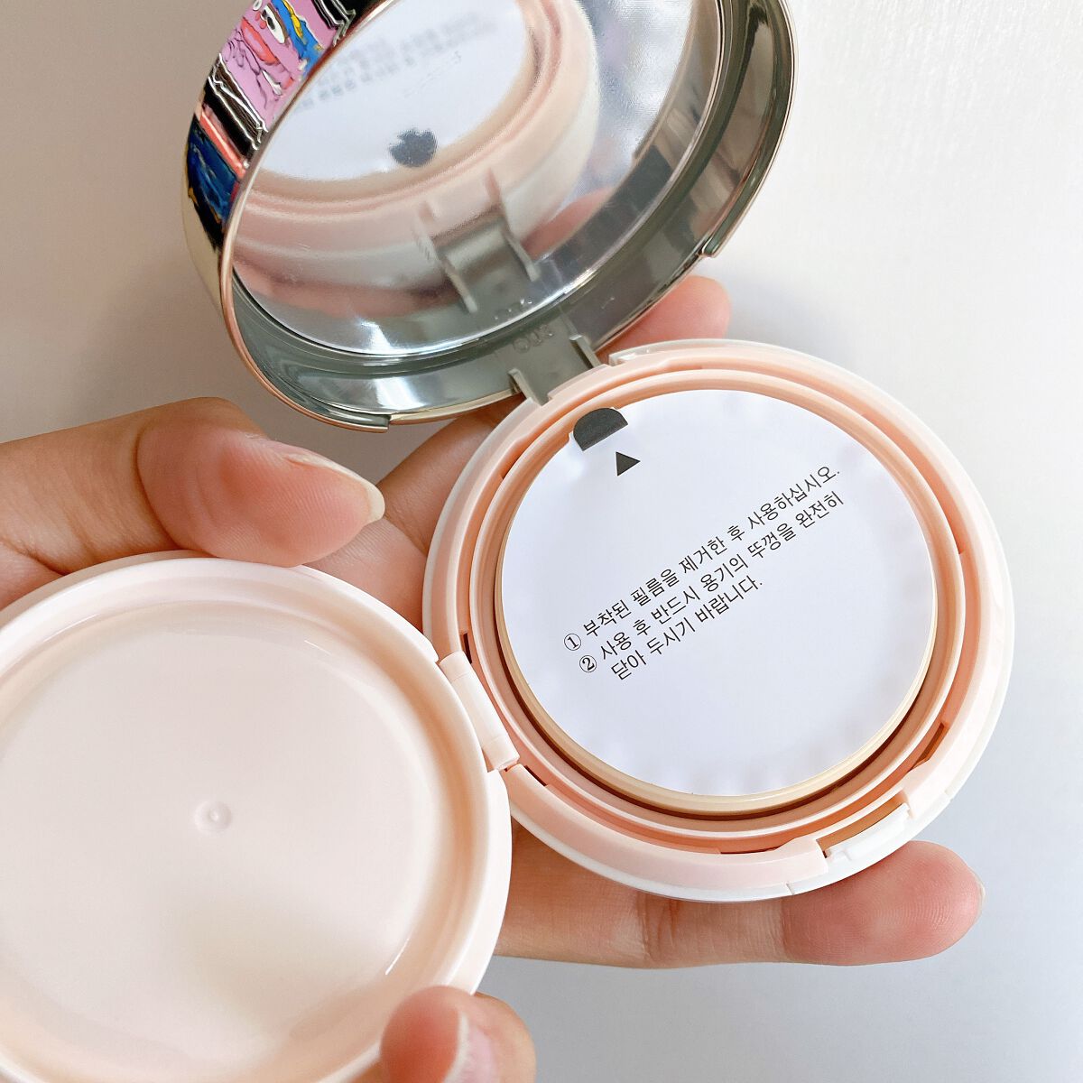 ラミューズ SILK FIT BB COVER CUSHIONのクチコミ「\La Muse RETURN 2 BLESSING VISUAL CREAM/

堅めのクッ.....」（3枚目）