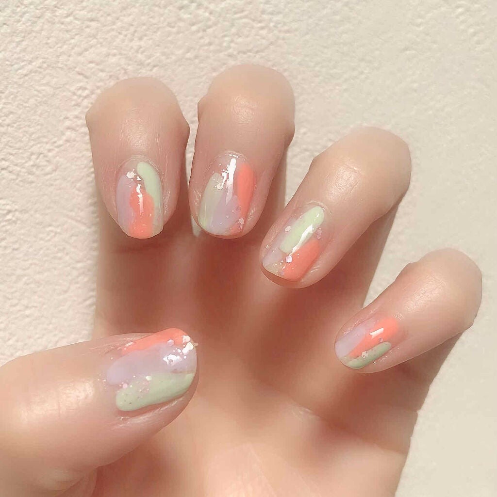 カラフルネイルズ/キャンメイク/マニキュアを使ったクチコミ(3枚目)