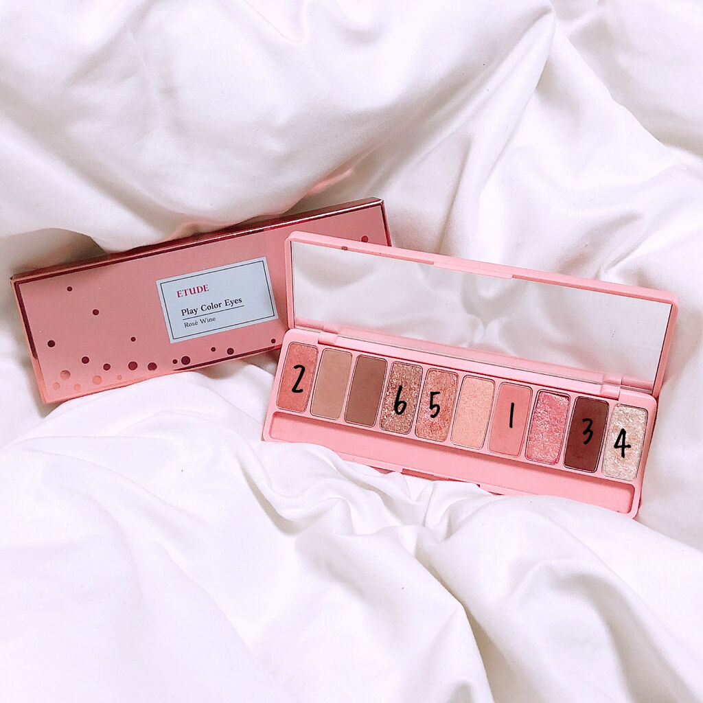 プレイカラー アイシャドウ/ETUDE/アイシャドウパレットを使ったクチコミ（2枚目）