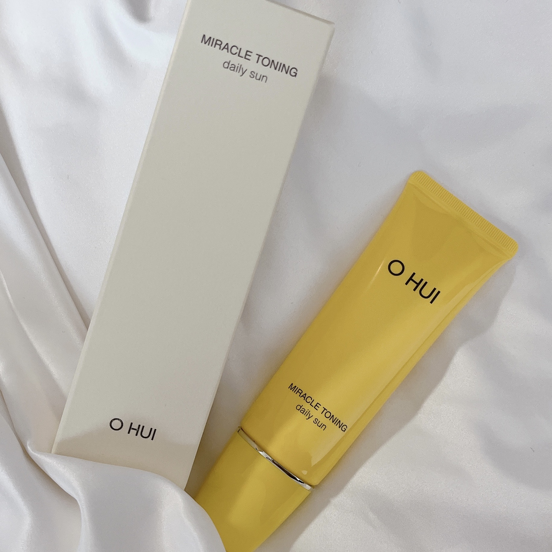 ミラクルトーニング デイリーサン/OHUI/日焼け止めミルクを使ったクチコミ（1枚目）
