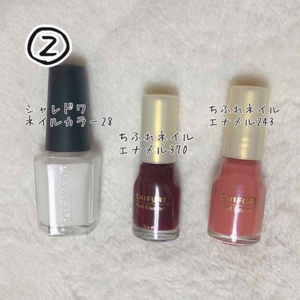 しずくネイルシール/キャンドゥ/ネイルシールを使ったクチコミ(2枚目)