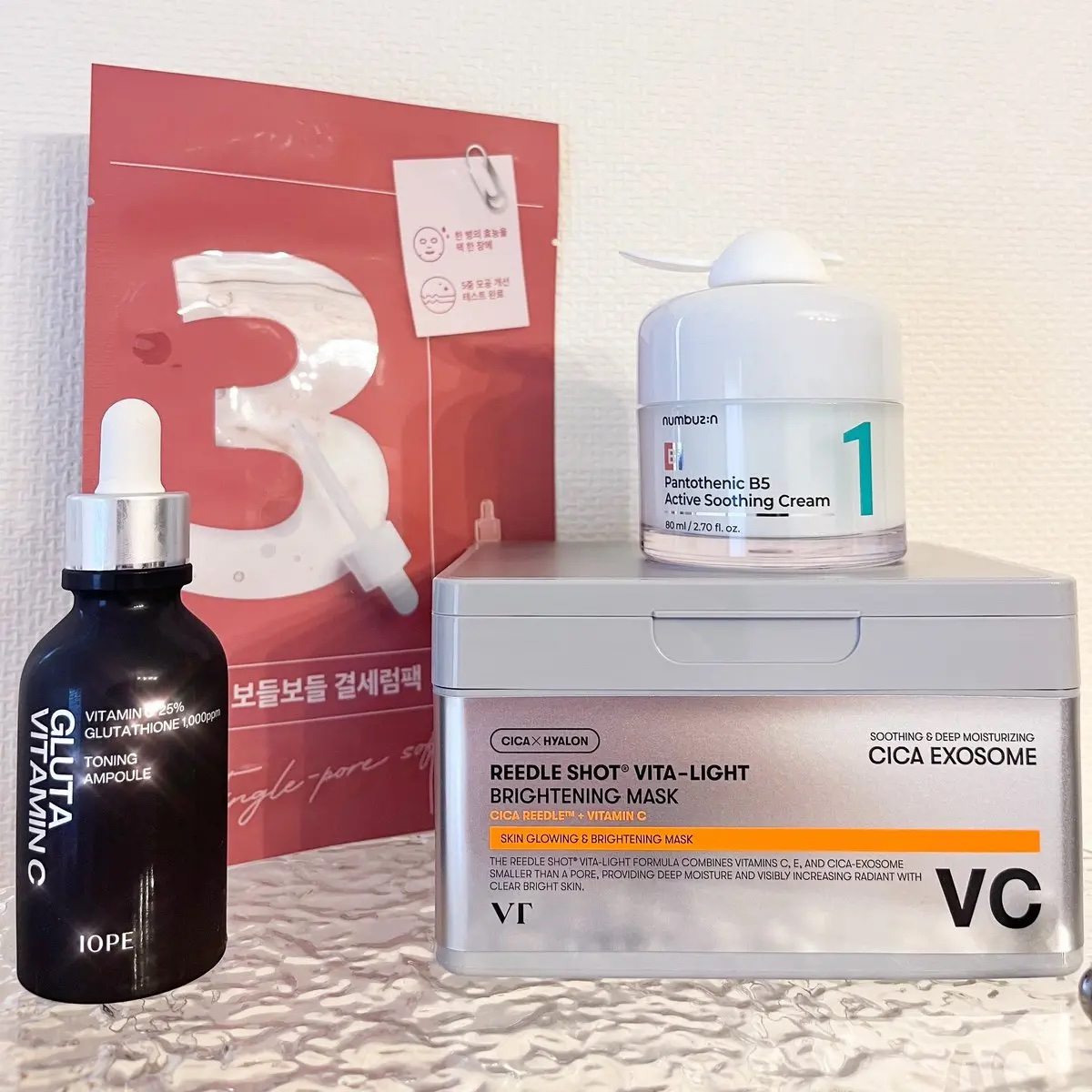 3番 すべすべキメケアシートマスク/numbuzin/シートマスク・パックを使ったクチコミ（2枚目）