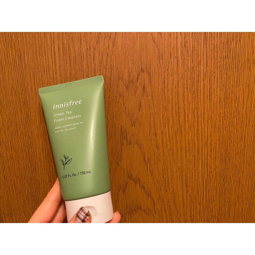 グリーンティー フォームクレンザー/innisfree/洗顔フォームを使ったクチコミ（1枚目）