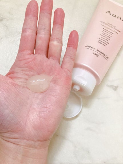 マイルドホットクレンジングジェル/Auna/クレンジングジェルを使ったクチコミ(3枚目)