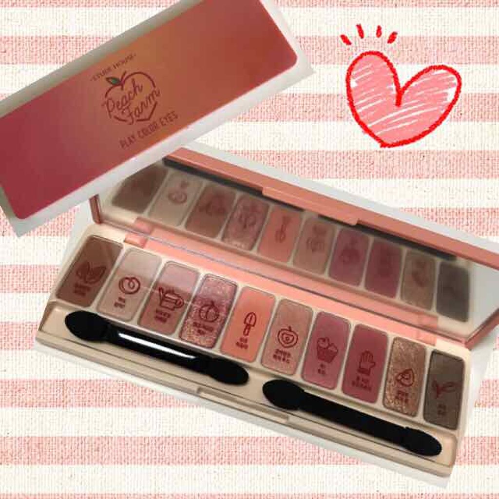 プレイカラー アイシャドウ/ETUDE/アイシャドウパレットを使ったクチコミ(2枚目)