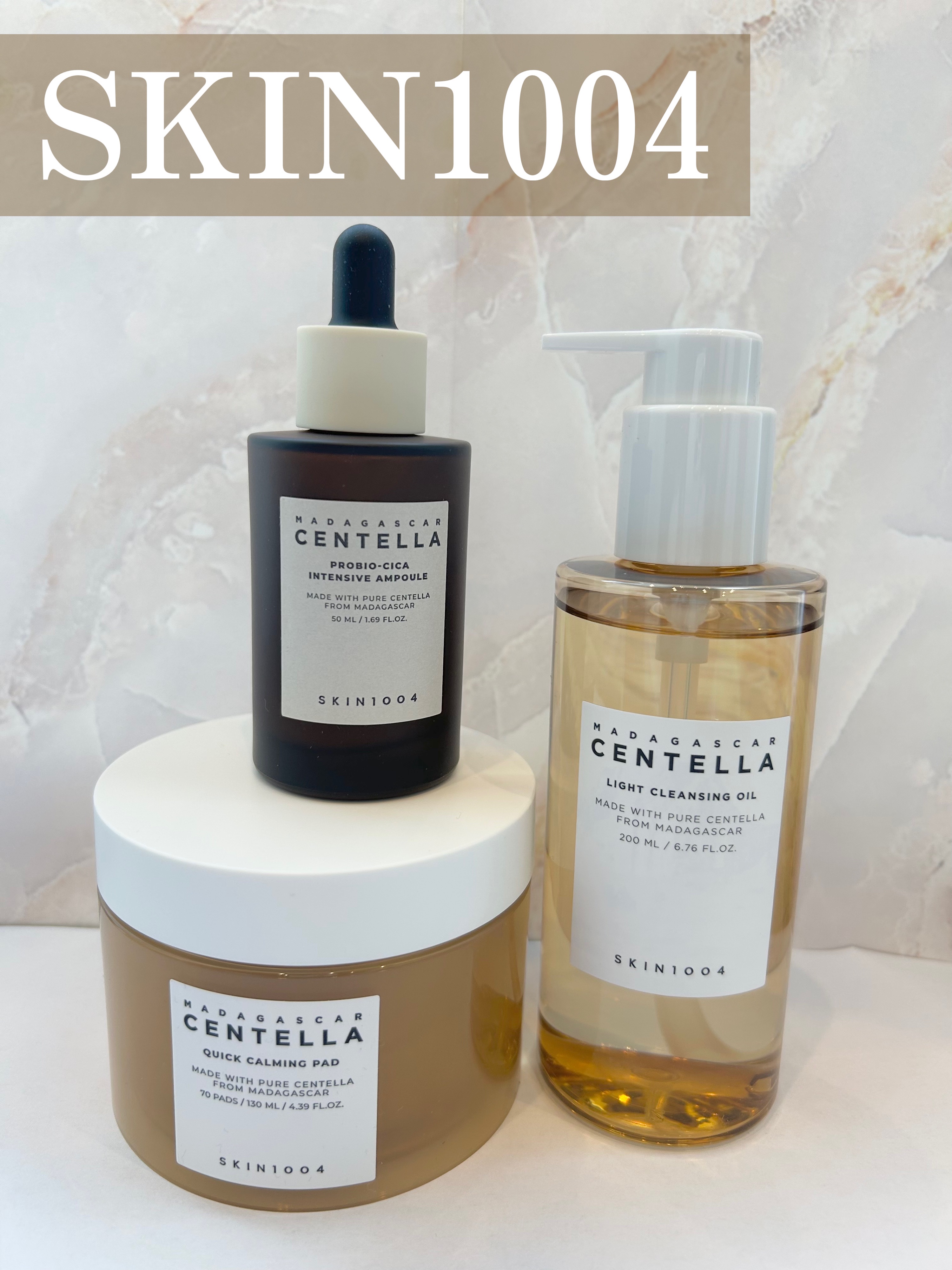 センテラ クイックカーミングパッド/SKIN1004/トナーパッドを使ったクチコミ（1枚目）