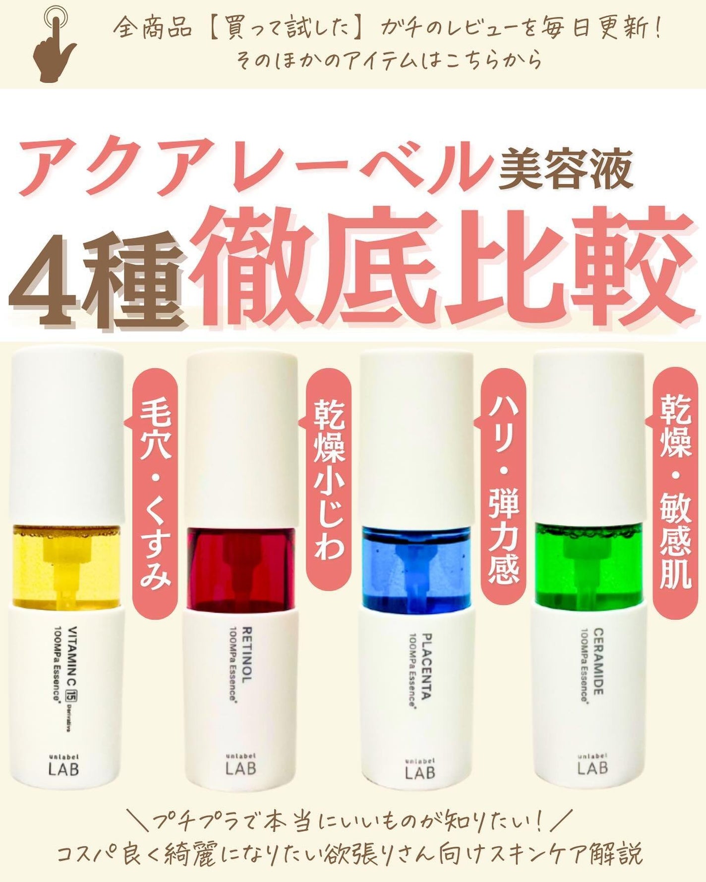 プチソム【プチプラスキンケアソムリエ】|ケン on LIPS 「..他の比較投稿はこちら✨👇@ken.puchipura.sk..」(1枚目)