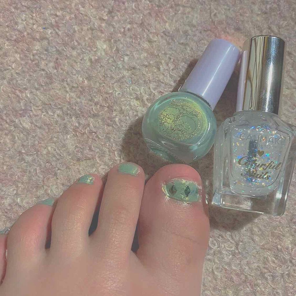 カラフルネイルズ/キャンメイク/マニキュアを使ったクチコミ（1枚目）