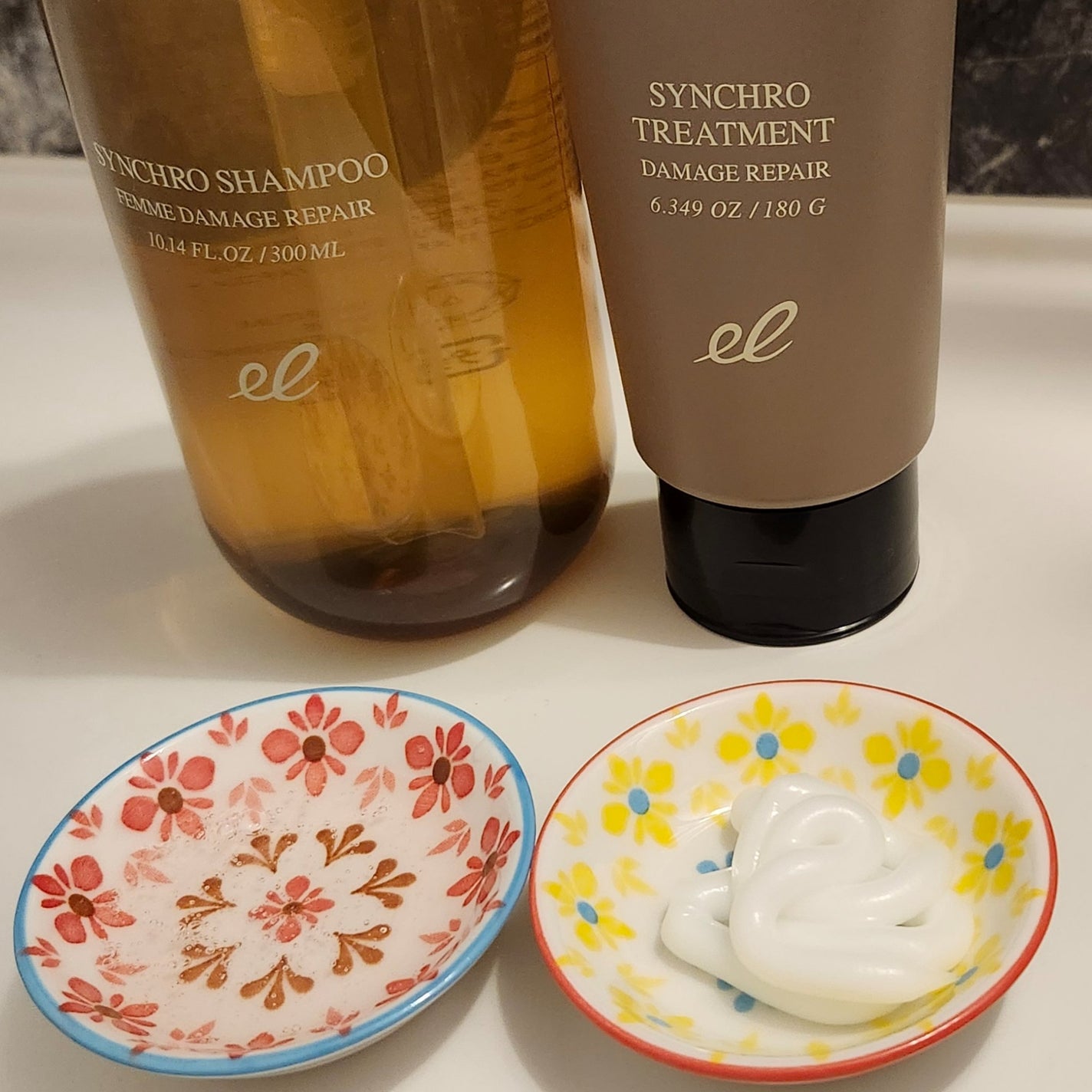 シンクロシャンプー ファム DAMAGE REPAIR/シンクロトリートメント DAMAGE REPAIR/ELECTRON/市販シャンプーを使ったクチコミ(3枚目)