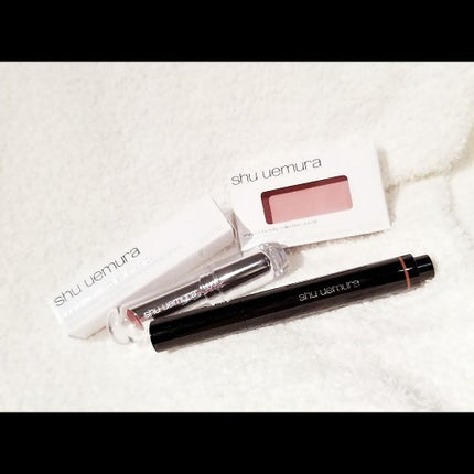 ルージュ アンリミテッド シアーシャイン/shu uemura/口紅を使ったクチコミ(1枚目)