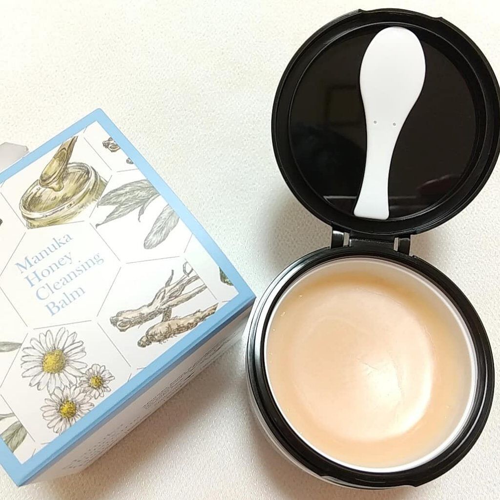 マヌカハニー クレンジングバーム/アピセラピーコスメティクス/クレンジングバームを使ったクチコミ（2枚目）