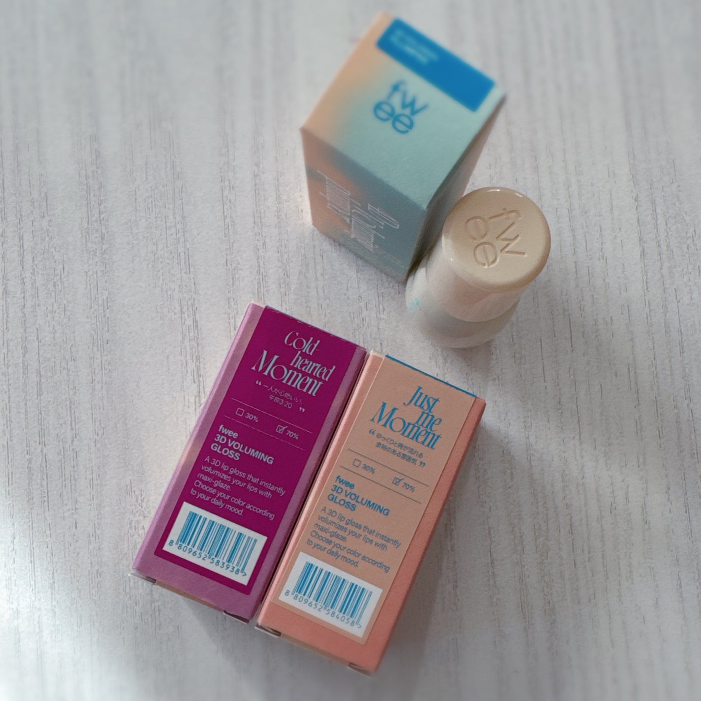 フィー 3Dボリューミンググロス/fwee/リップグロスを使ったクチコミ(6枚目)