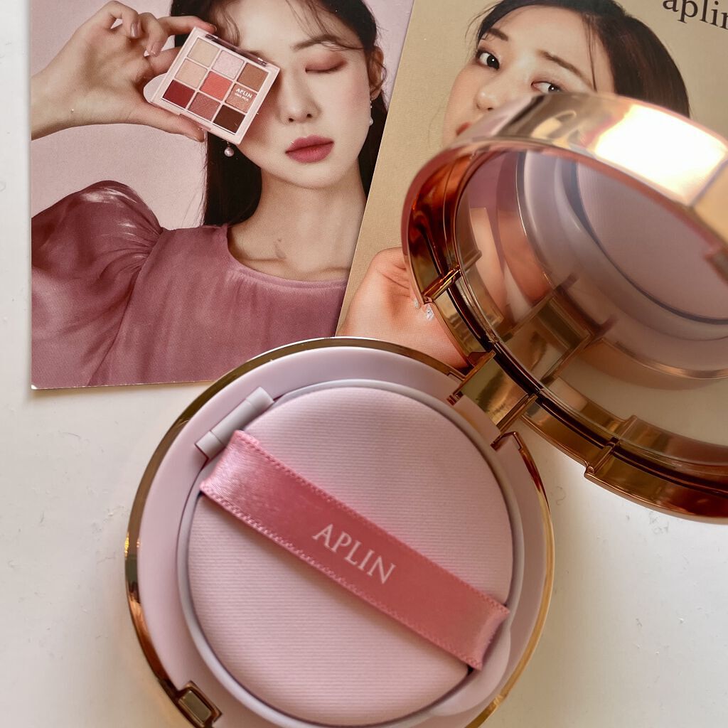 ピンクティーツリーカバークッション/APLIN/クッションファンデーションを使ったクチコミ（2枚目）