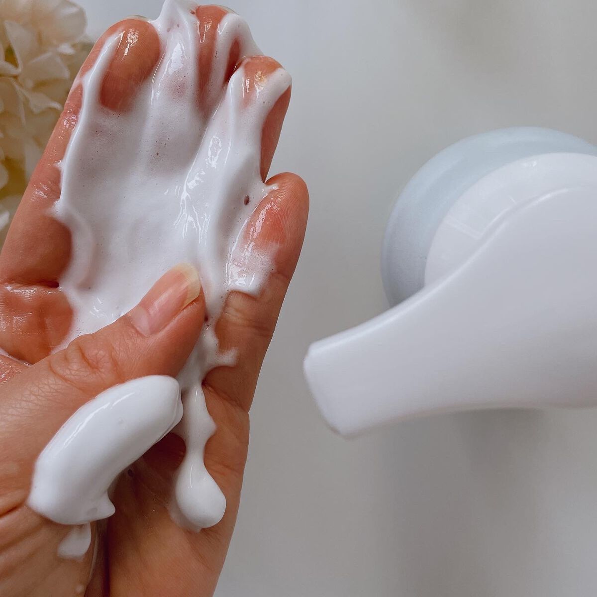 ソフィーナ iP リニュー ムース ウォッシュ/SOFINA iP/泡洗顔を使ったクチコミ(3枚目)