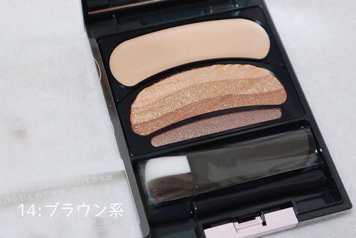 ブラシひと塗りシャドウN/オーブ/アイシャドウパレットを使ったクチコミ(8枚目)
