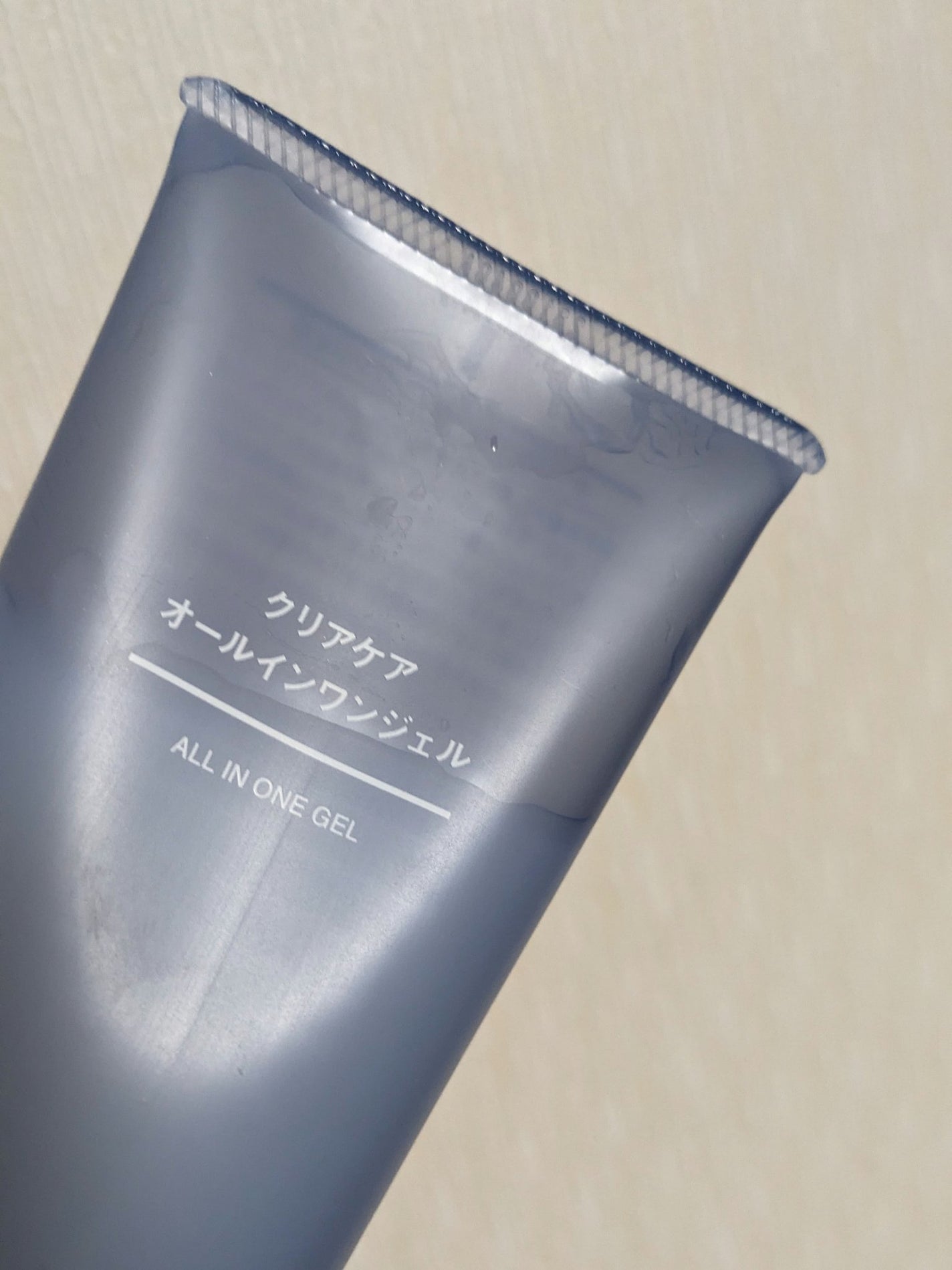 クリアケアオールインワンジェル/無印良品/オールインワン化粧品を使ったクチコミ(1枚目)