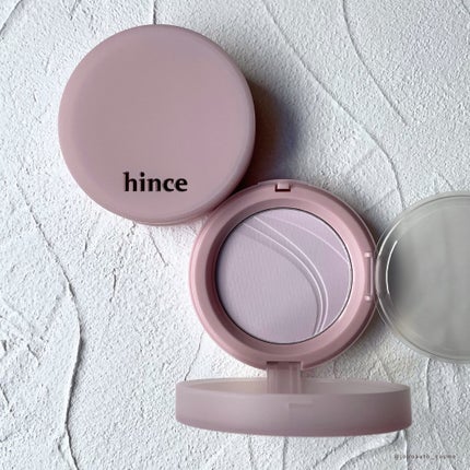 セカンドスキンエアリーパウダー/hince/プレストパウダーを使ったクチコミ(6枚目)