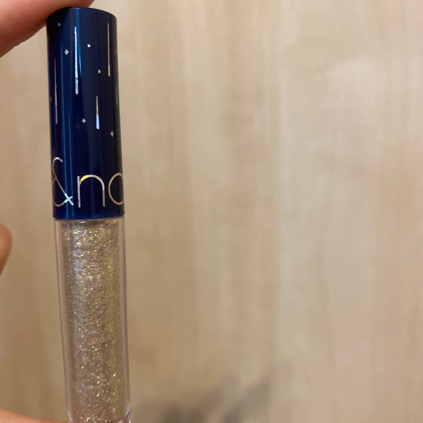 リキッド グリッター シャドウ/rom&nd/グリッターを使ったクチコミ(5枚目)