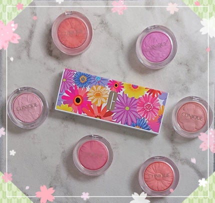 クリニーク チーク ポップ フラワー パレット/CLINIQUE/パウダーチークを使ったクチコミ(1枚目)