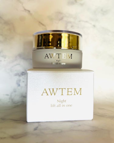 ナイトリフトオールインワン（夜⽤ジェルクリーム）/AWTEM/オールインワン化粧品を使ったクチコミ（4枚目）