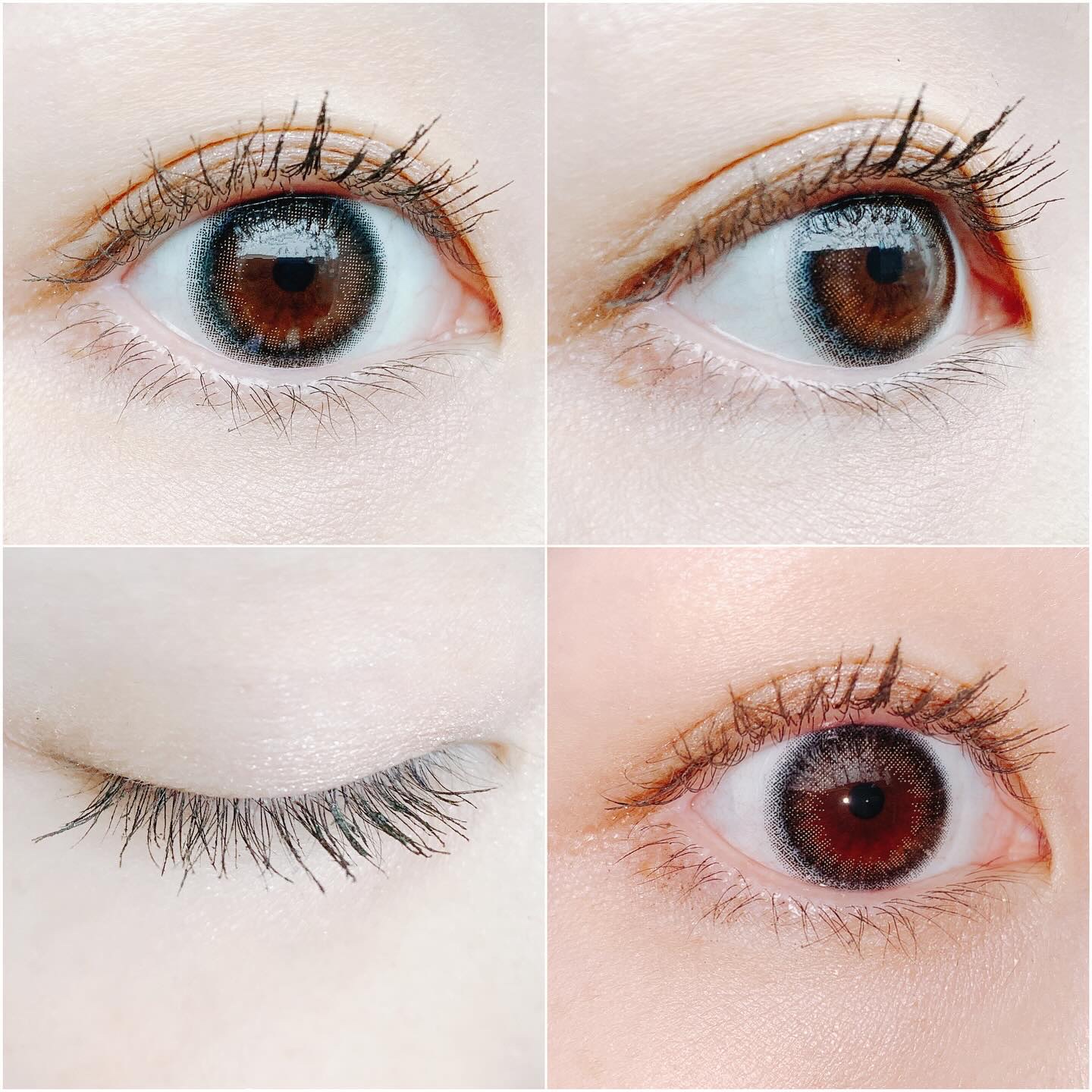 ミラーラッシュマスカラ 02 クラシックグレージュ/KIREI FACTORY/マスカラを使ったクチコミ（2枚目）