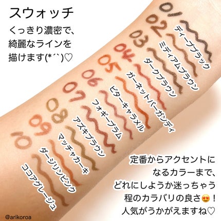 クリーミータッチライナー/キャンメイク/ジェルアイライナーを使ったクチコミ(3枚目)